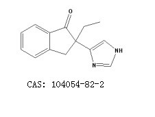 2-ethyl-2,3-dihydro-2-(1H-imidazol-5-yl)-1H-Inden-1-one